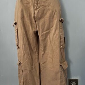 Womens Tan Cargo Pants
